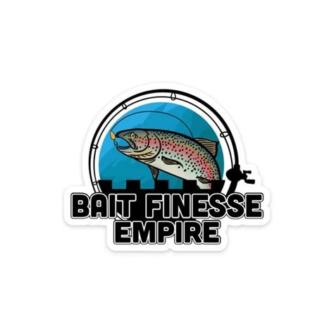 Bait Finesse Empire Trout Logo Sticker Bait Finesse Empire