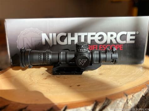 Nightforce Nx8 1 8x24mm F1 Zerostop 2 Mrad Capped Windage Ptl Fc Mil C5 Gun Scopes At