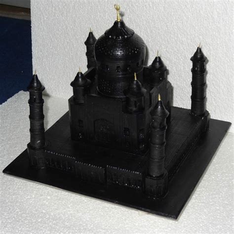 Black Marble Taj Mahal Statue at Best Price in Agra | G. K. Enterprises