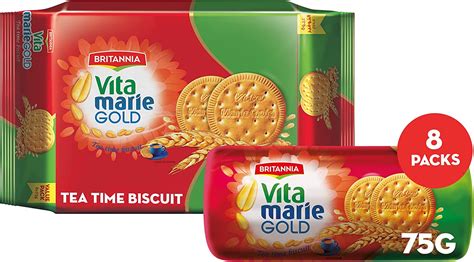 Britannia Vita Marie Gold Tea Time Biscuits Value Pack X G Buy