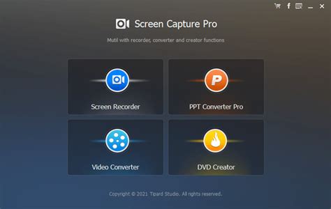 Screen Capture Pro - Record/Convert Video, Create DVD/BD, Convert PPT