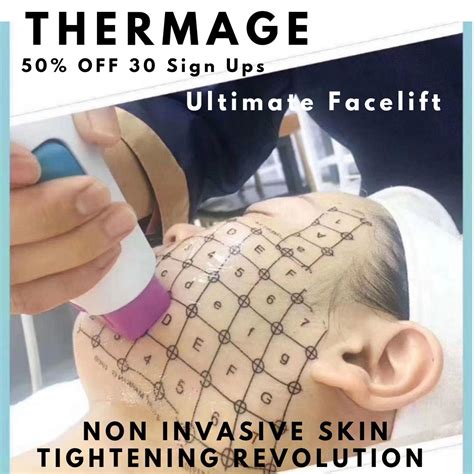 Thermage Face Lift Skin Tightening Collagen Production With Rf Radio