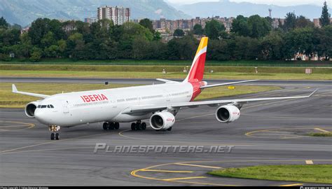 Ec Jpu Iberia Airbus A Photo By Felipe Betancur Montoya Id