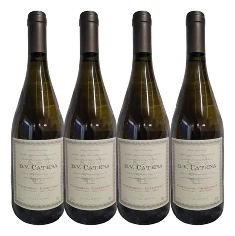 Vinho Dv Catena Kit 4 Chardonnay Chardonnay 750ml Envio Hoje Frete grátis