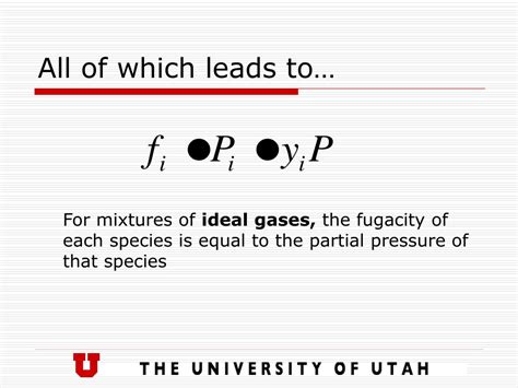 PPT Fugacity Ideal Solutions Activity Activity Coefficient