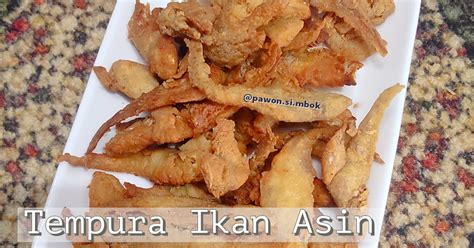 Resep Cara Membuat Tempura Ikan Enak Dan Mudah Cookpad