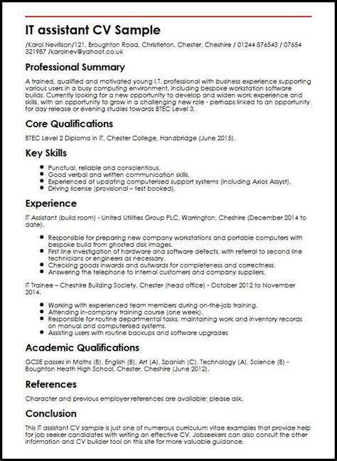 Free 18 Resume It Free Samples Examples And Format Resume