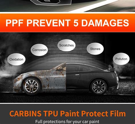 Tpu Ppf Car Paint Protection Film Self Healing Foil Anti Yellowing ...