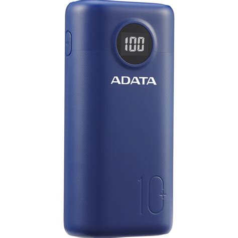 ADATA Technology P10000QCD Power Bank AP10000QCD DGT CDB B H