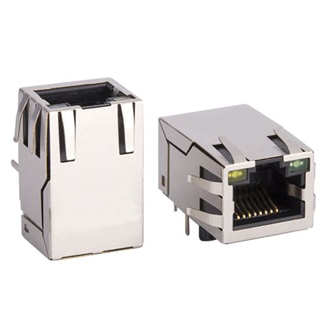 Poe Rj45 Connector Single Port 1x1 Tab Up 10 100base Tx Tm311b01dab213007