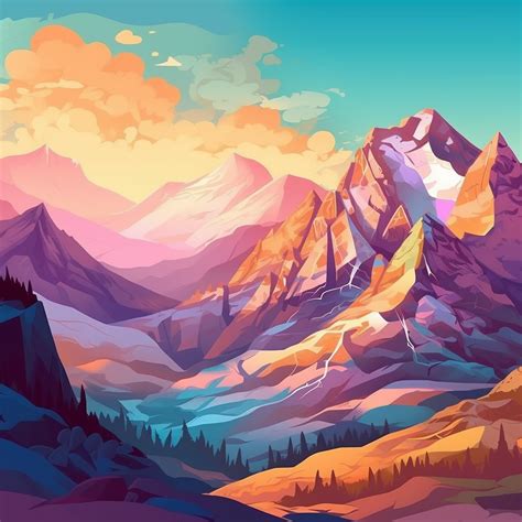 Mountain Landscape – Creative Cloud Store