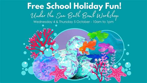 Under the Sea Bath Bomb Workshop - Waterford Plaza, Waterford Plaza ...