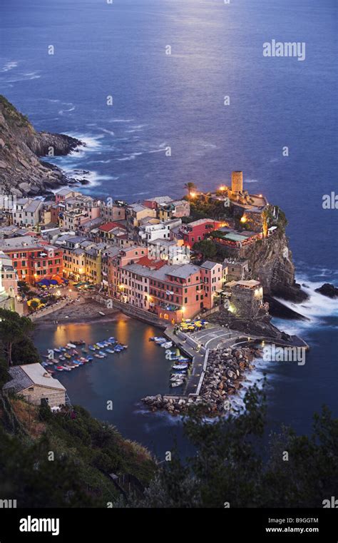 Cinque Terre Night Mood Hi Res Stock Photography And Images Alamy