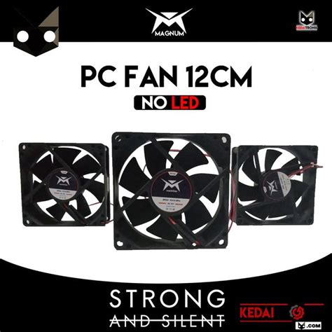 Jual Fan Casing PC 12cm No LED Black Hitam Polos 12 Cm Kipas Komputer