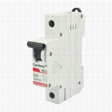 Caretron 63 Single Pole MCB MCBs Vardhman Shop