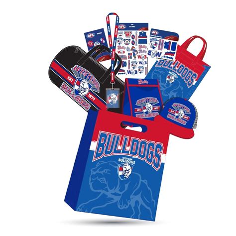 AFL Western Bulldogs Showbag | Official AFL Bulldogs Merchandise!