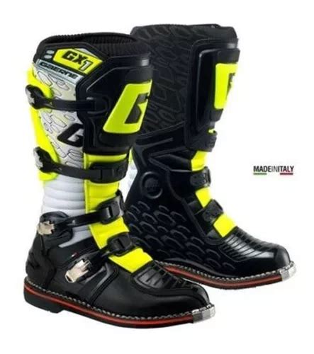 Botas Moto Cross Enduro Gaerne Gx1 Amarilla Solomototeam