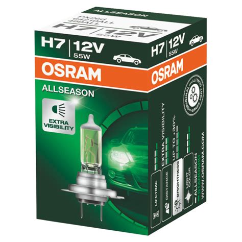 Osram H7 AllSeason - 64210ALL (карт. короб.) Галогеновые лампы купить в ...