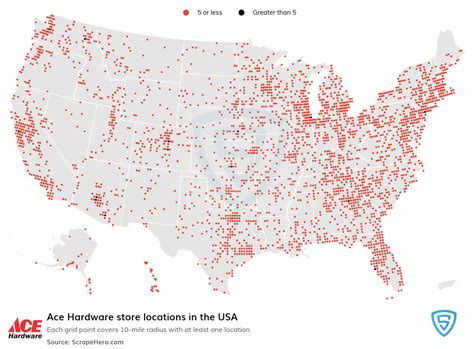 List of all Ace Hardware Store locations in USA | ScrapeHero Data Store