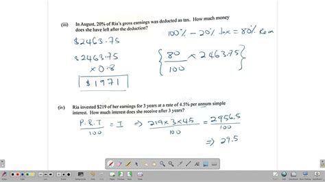 CSEC Mathematics January 2022 Paper 2 Questions 1 4 Solutions YouTube