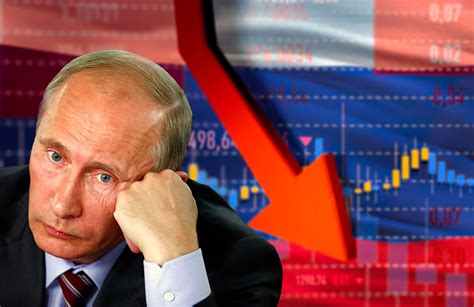 La economía rusa está en declive aunque Putin lo niega