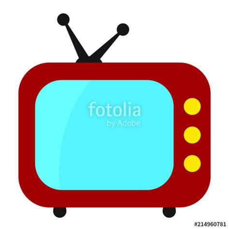 Tv Flat Icon at Vectorified.com | Collection of Tv Flat Icon free for ...