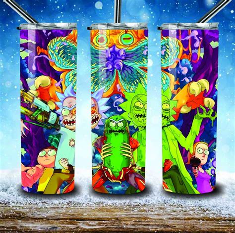 Rick And Morty Png Cartoon Movies Tumbler Png Wrap Etsy Canada