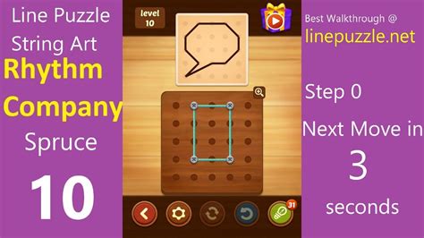 Line Puzzle String Art Walkthrough Solution Spruce 10 YouTube