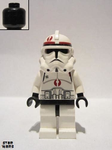 LEGO Minifigs Star Wars Sw0130 Clone Trooper Minifig Pictures Be