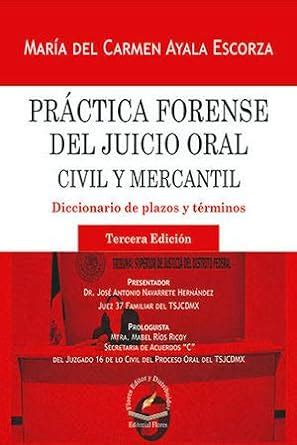 Practica Forense Del Juicio Oral Civil Y Mercantil Ayala Escorza