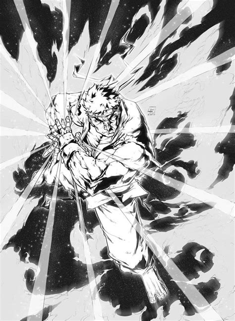 Hadouken - RYU from Street Fighter COMMISSION by marvelmania | Street ...