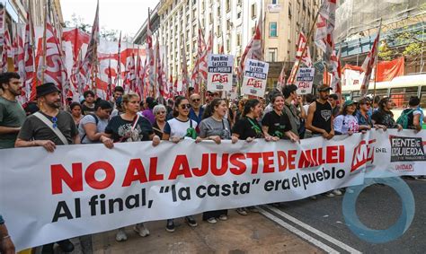 Argentina Greve Geral contra Milei um sucesso no Brasil Palácio do