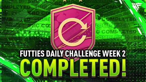 Futties Daily Challenge SBC Completed Week 2 Tips Cheap Method