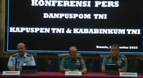 Tni Akan Revisi Aturan Pemberian Bantuan Hukum Bagi Keluarga