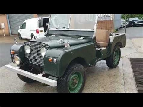 1949 SERIES 1 80 LAND ROVER MATHEWSONS CLASSIC CARS 9th 10th