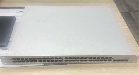 Cisco Meraki Ms Fp Port Gigabit Poe Cloud Managed Switch Ms