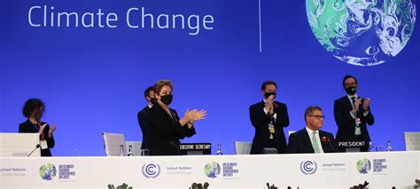 La COP26 Se Termine Par Un Accord De Compromis Sur Le Climat Mais