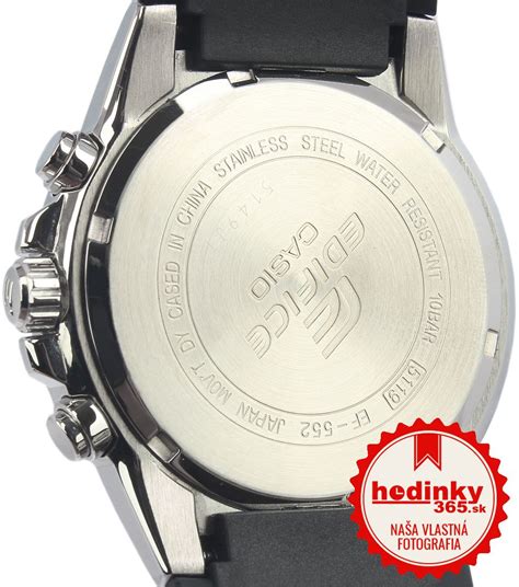 Casio Edifice EF-552-1AVEF | Hodinky-365.sk