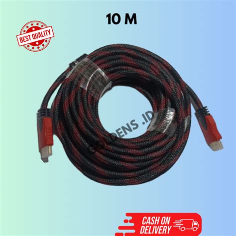 Jual KABEL HDMI TV TO HDMI 1 5M 3M 5M 10M KABEL SETTOPBOX KABEL HDMI