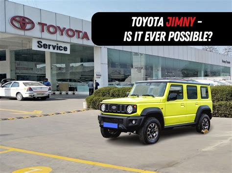 2023 Toyota Jimny - Is it possible? » MotorOctane