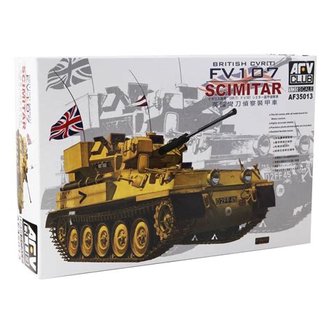 Afv Club British Fv Scimitar Model Kit Hobbycraft