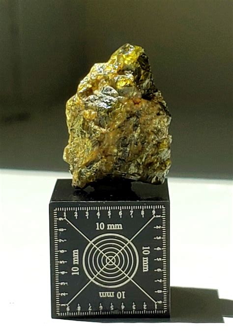 NWA 13435 Achondrite Meteorite Diogenite Mainly Green Blocky