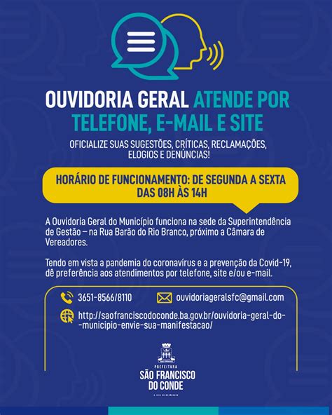 Ouvidoria Geral Atende Por Telefone E Mail E Site Portal Da