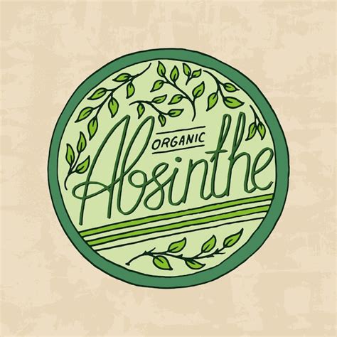 Premium Vector A Green Circle With The Word Organic Written On It