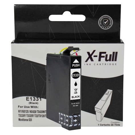 Cartucho De Tinta Preto Compat Vel Para Epson Tx F Tx W Nx