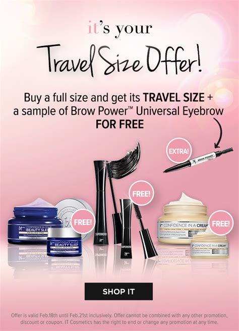 It Cosmetics Canada Free National Lash Day T And More Free Minis