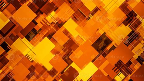 Abstract Wallpaper Of Brown Orange And Yellow Flat Squares D Model