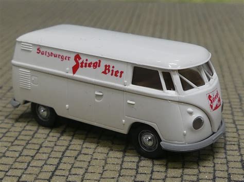 Modellspielwaren Reinhardt 1 87 Brekina 0996 VW T1 B Stiegl Bier