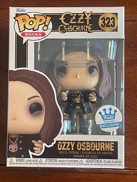 Ozzy Osbourne Funko Pop Rocks Black Suit 323 Funko Shop Exclusive Sold