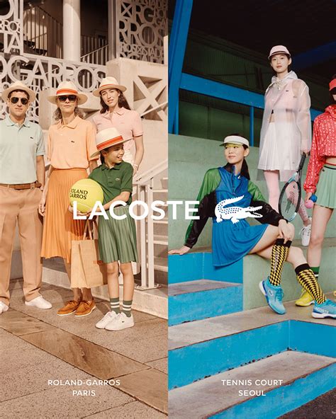 Lacoste Celebrates 90 Years Of ‘impossible Encounters In Colorful